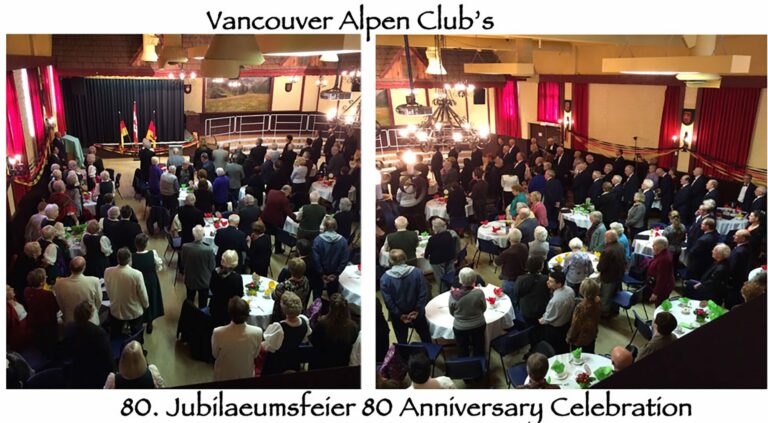 80th Anninversary of the. Alpen Club