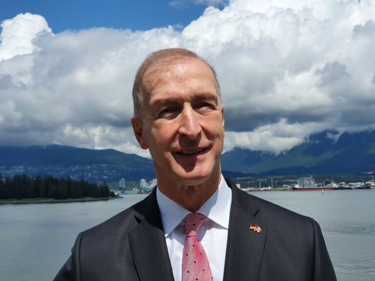 Consul General Marc Eichhorn in Vancouver