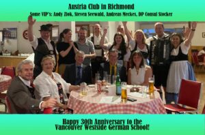 30th Anniversary of the Vancouver Westside German School