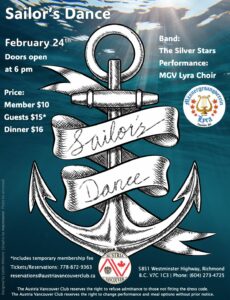 Sailor's Dance Flyer