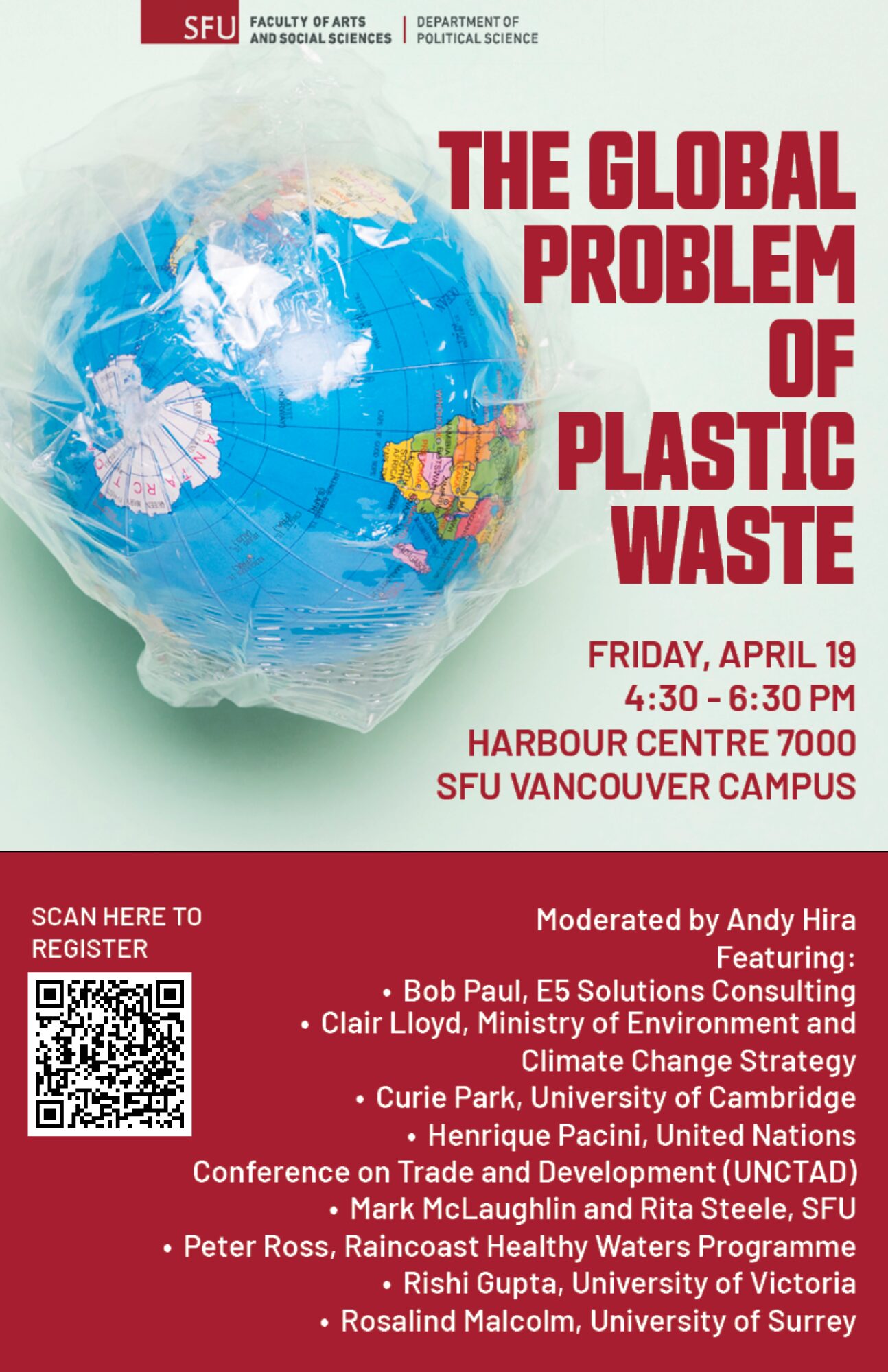 Prof. Andy Hira presents the Problem of Plastic Waste.