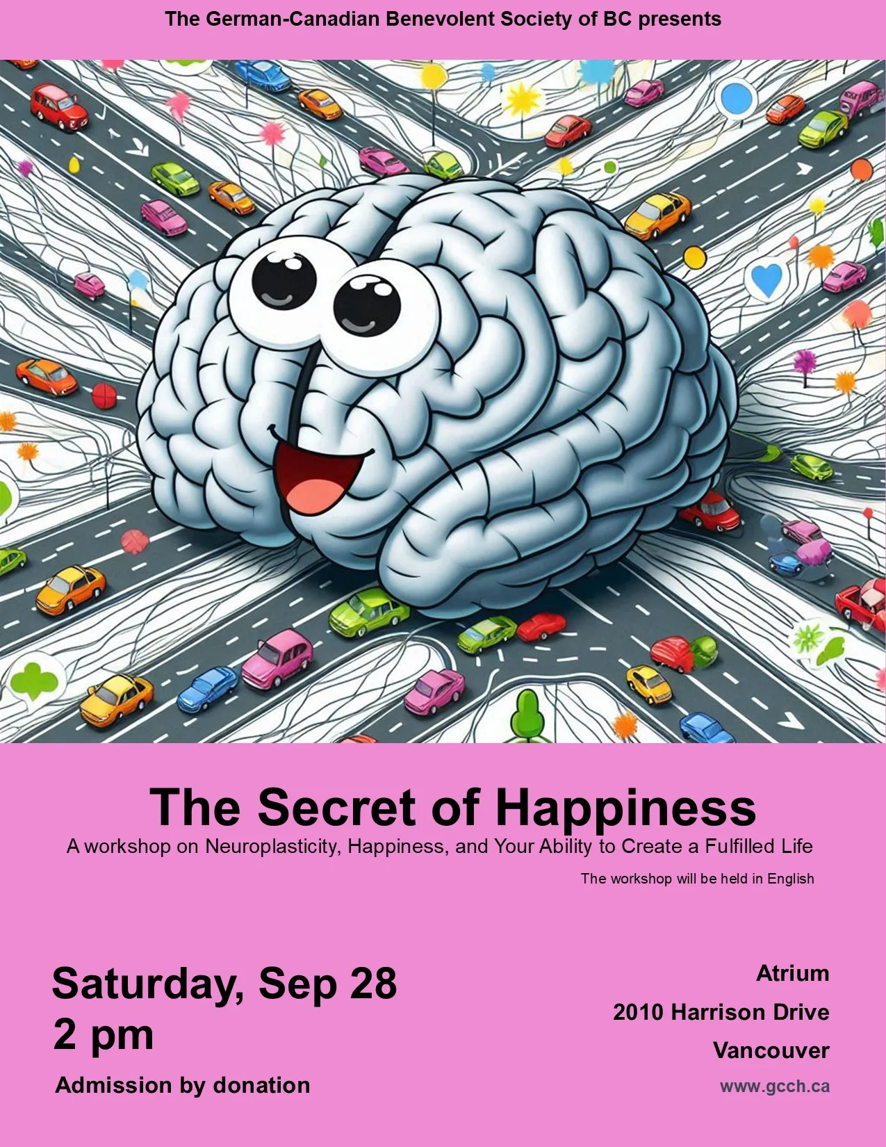 Secret to Happiness Flyer