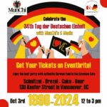 Day of German Unity Event in Vancouver