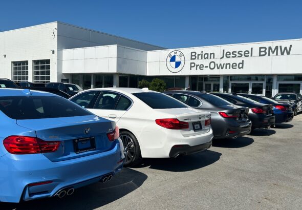 Showroom of Brian Jessel BMW Pre-Owned.