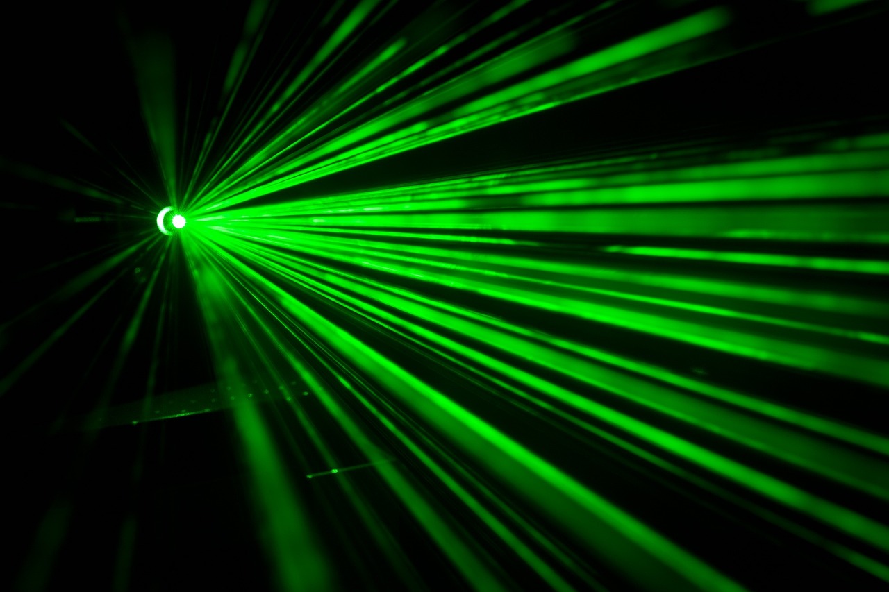 Laser lights - green