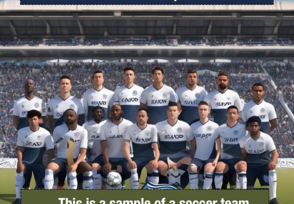 AI Image of Whitecaps Team - not actual team