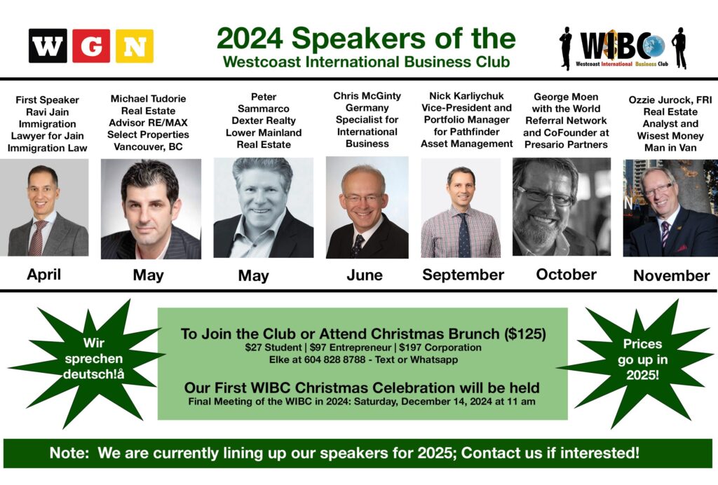 Westcoast International Business Club 2024