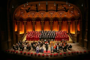 Vancouver Bach Choir back in 2015 at the Orpheum