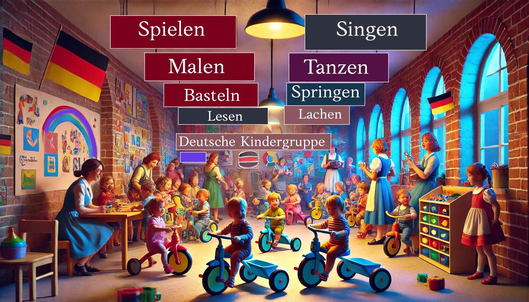 Deutsche Kindergruppe in the St. Mark's Church