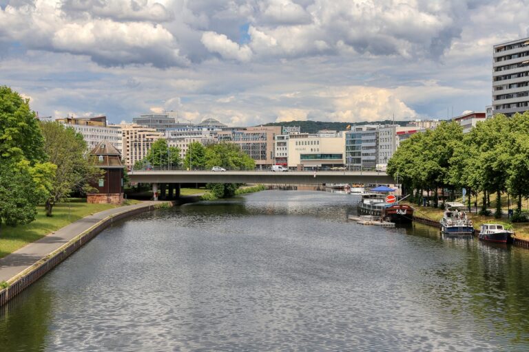 River in Saarbrücken