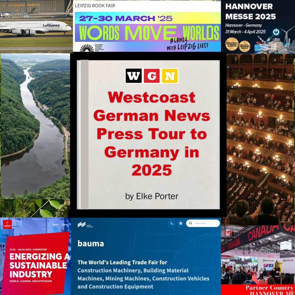 Westcoast German News Press Tour to Germany in 2025