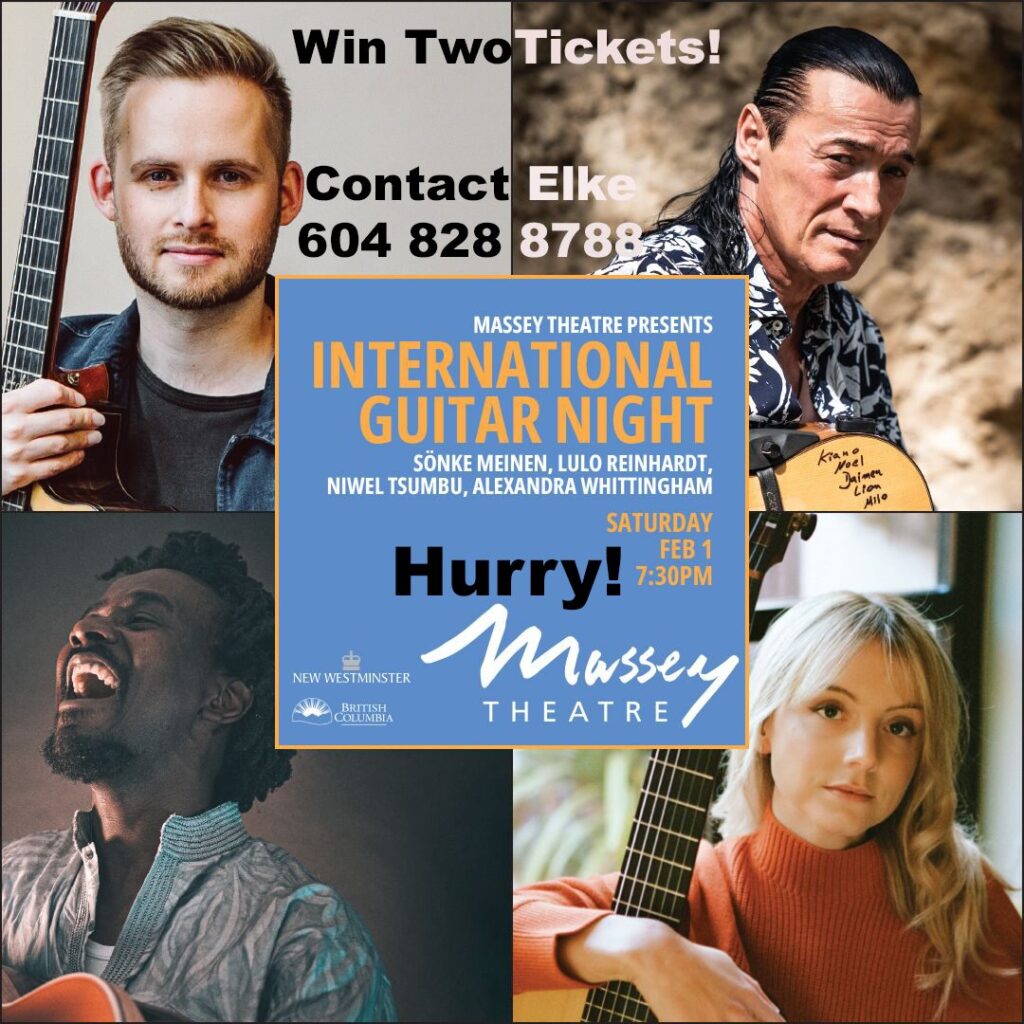 Win two tickets for February 1