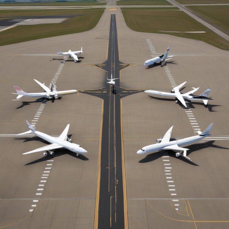 Airplanes Facing off